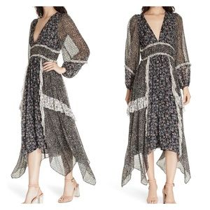 Ulla Johnson Primrose Floral Print Silk Dress